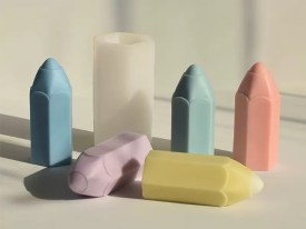 Molde silicona lapiz